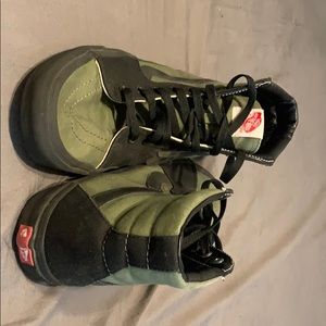 COPY - Green and black vans highs